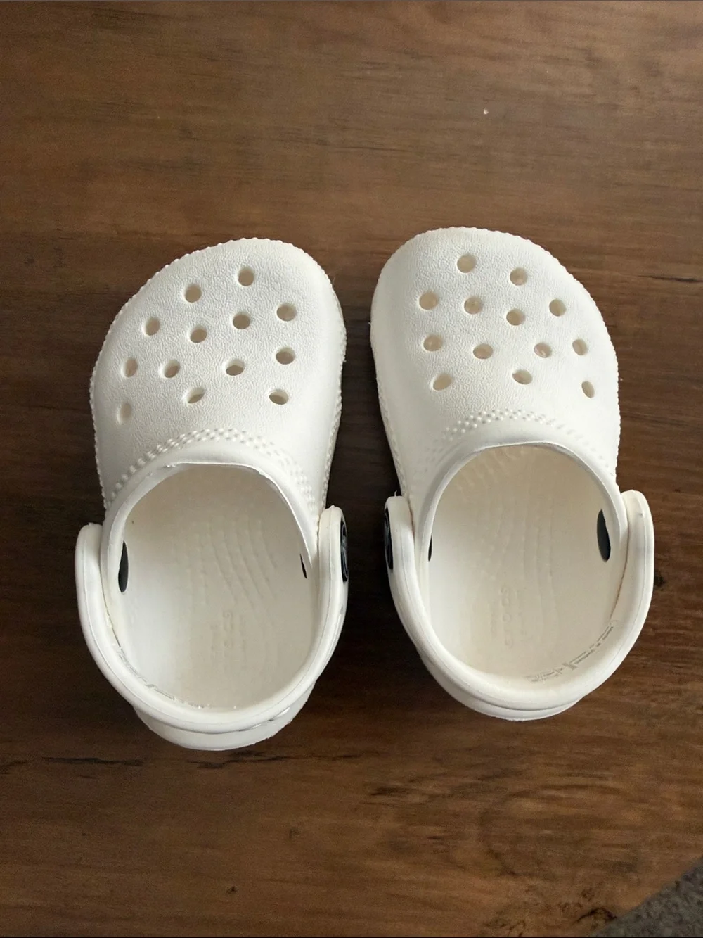 CROCS Kids White Classic Clog